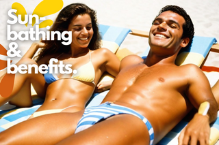 Sunbathing benefits ✨✨