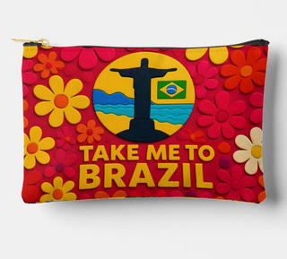 Take Me to Brazil Pouch