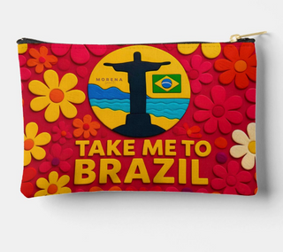 Take Me to Brazil Pouch