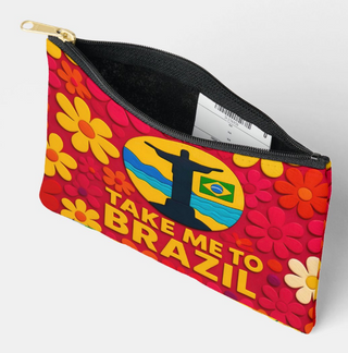 Take Me to Brazil Pouch